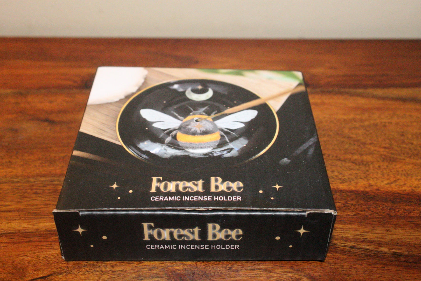 Forest Bee Ceramic Incense Plate
