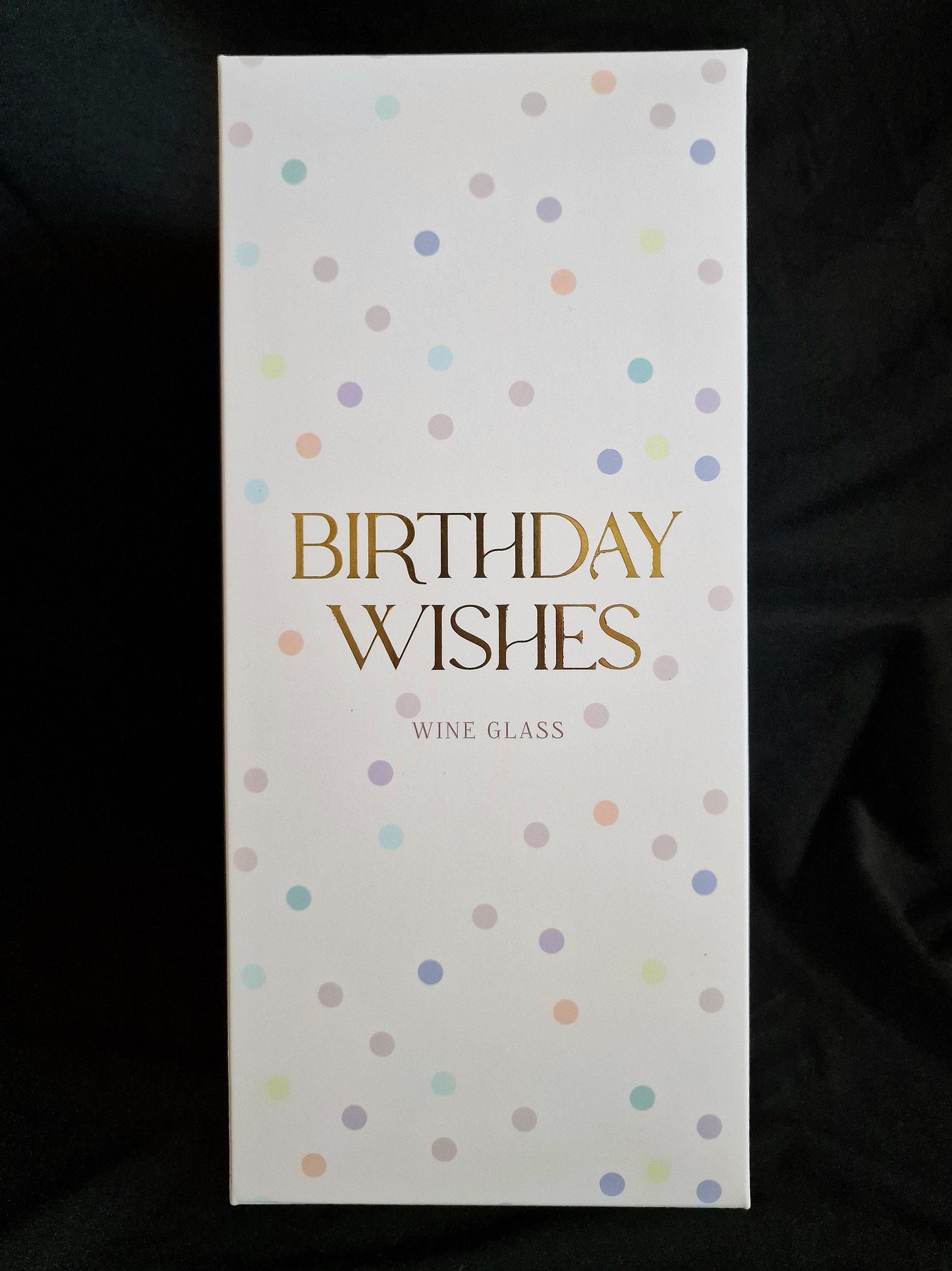 Birthday Wine Glass
