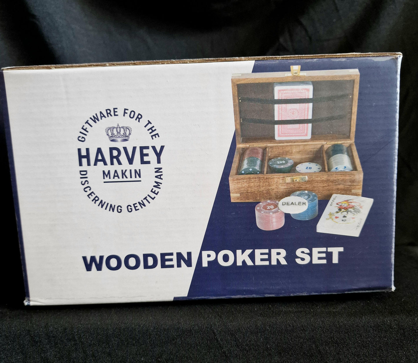 Wooden Poker Set