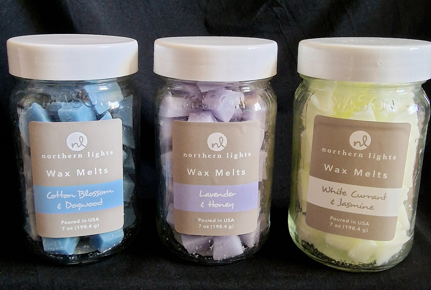 Northern Lights Wax Melt Jars (7oz)