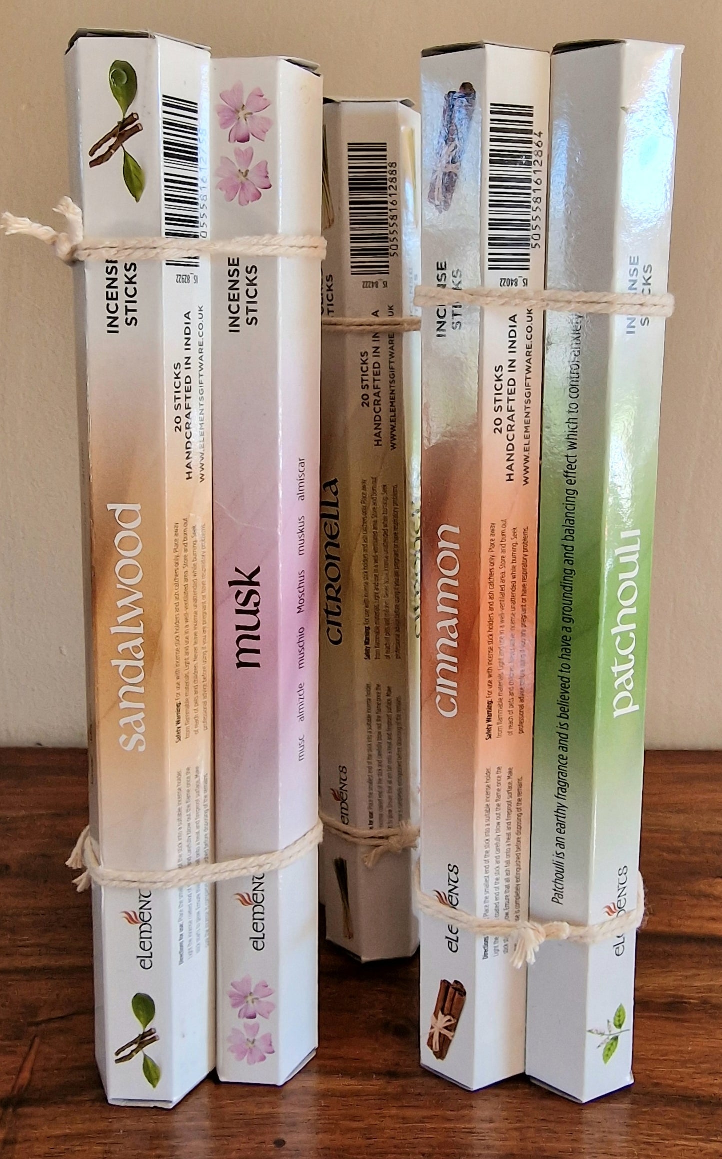 Elements Incense Sticks 60PK