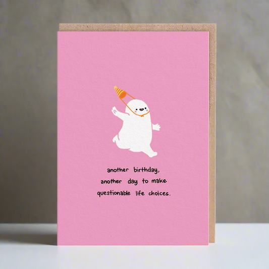 "Life Choices" Greeting Card