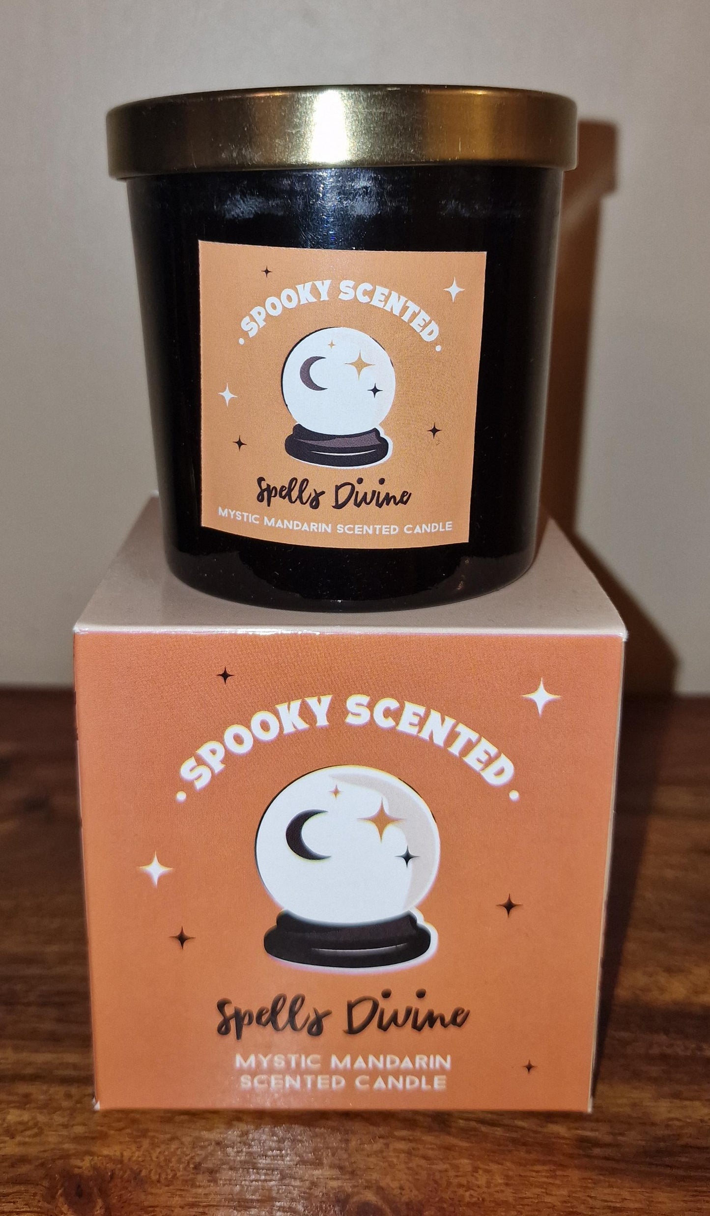 Spells devine mystic mandarin candle