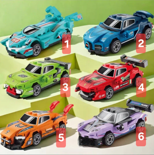 Building Blocks Series 2 - Speed Retractable Cars